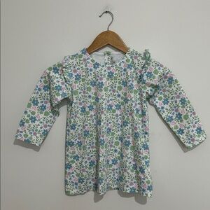 Girls Marco & Lizzy Pima Cotton Floral Top Size 6X EUC